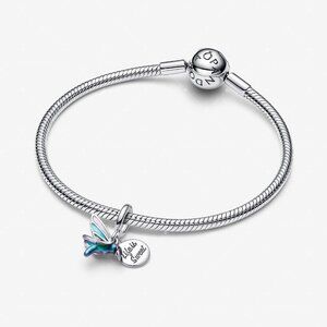 Pandora Hummingbird Double Dangle Charm